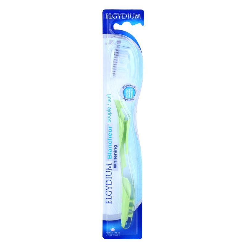 

Elgydium Whitening зубна щітка м'яка Green