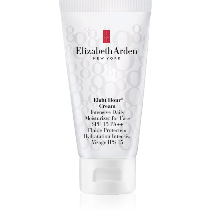 Elizabeth Arden Eight Hour Intensive Daily Moisturizer For Face denný hydratačný krém pre všetky typy pleti SPF 15 50 ml