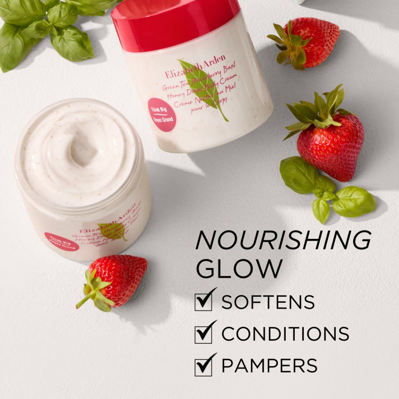 Elizabeth Arden Green Tea Strawberry Basil hydratační tělový krém 500 ml (obrázek 4)
