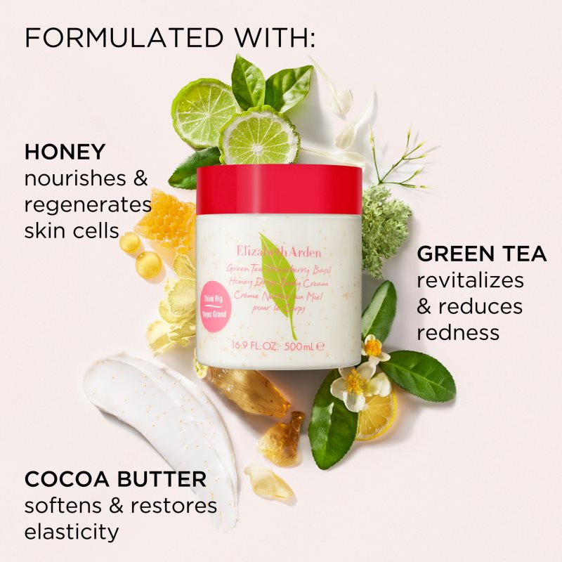 Elizabeth Arden Green Tea Strawberry Basil hydratační tělový krém 500 ml (obrázek 6)