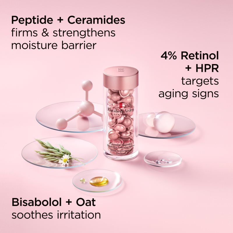 Elizabeth Arden Ceramide Retinol + HPR Ceramide kapsule s aktívnymi ceramidmi pre ženy 60 cps