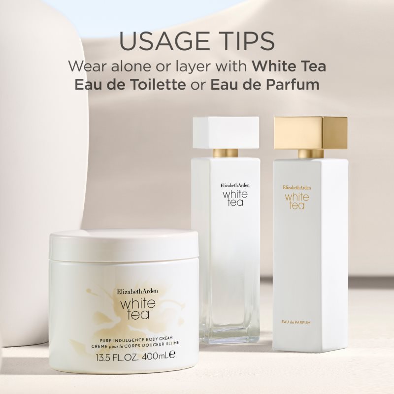 Elizabeth Arden White Tea telový krém pre ženy 400 ml