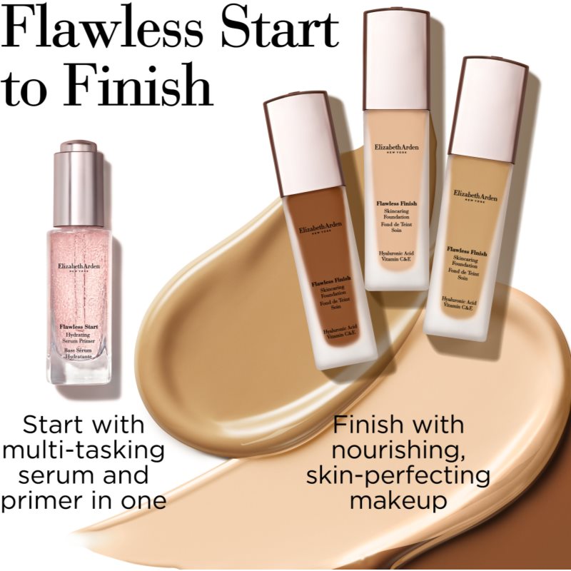 Elizabeth Arden Flawless Finish Skincaring Foundation Nourishing Foundation Shade 140C 30 Ml