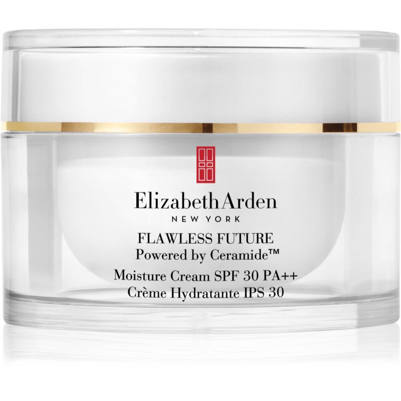 

Elizabeth Arden Flawless Future Moisture Cream зволожувальний крем із керамідами SPF 30