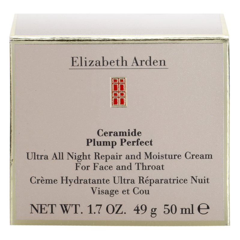 

Elizabeth Arden Ceramide Plump Perfect Ultra All Night Repair and Moisture Cream відновлюючий нічний крем