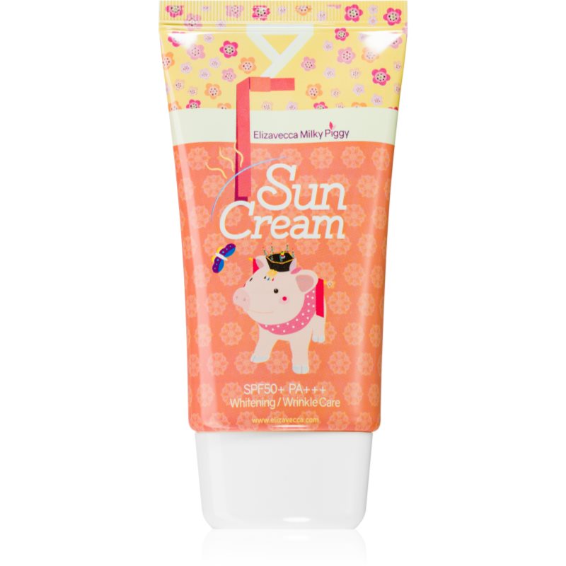 E-shop Elizavecca Milky Piggy Sun Cream rozjasňující ochranný krém na opalovaní SPF 50+ 50 ml