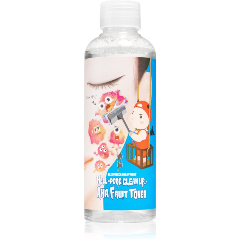 Elizavecca Milky Piggy Hell-Pore Clean Up AHA Fruit Toner toner for reducing enlarged pores with exf