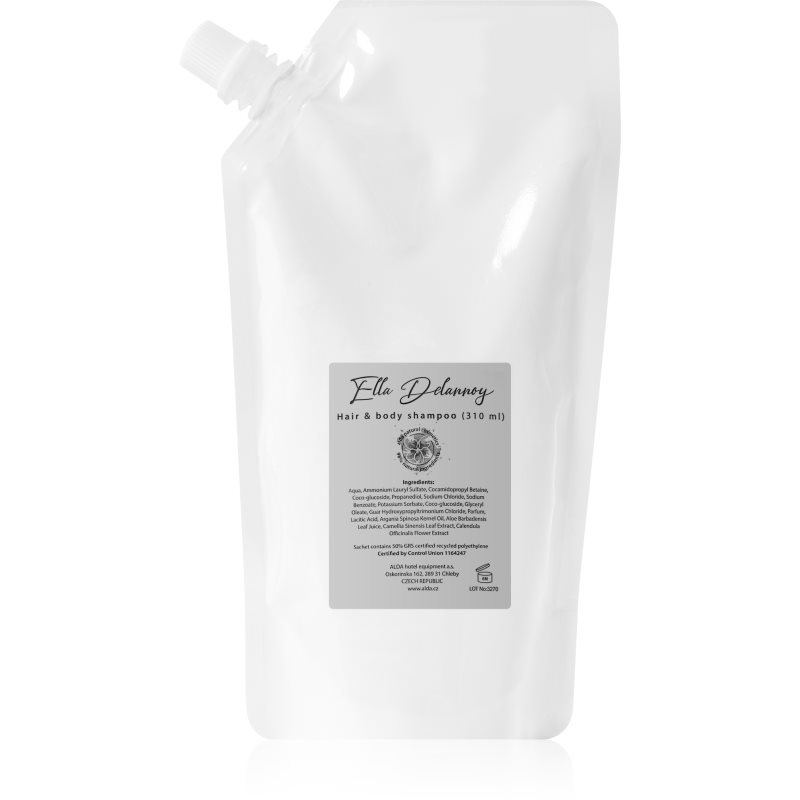 Ella Delannoy Hair & Body Shampoo šampon na celé tělo na vlasy 310 ml