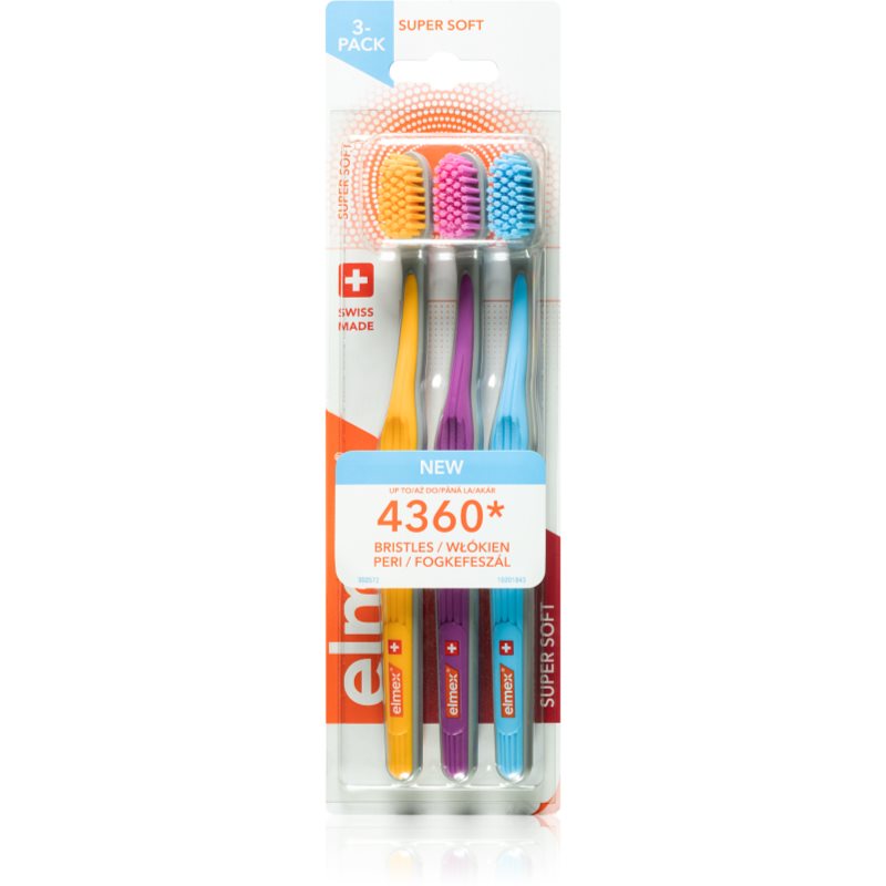 

Elmex Super Soft 4360 зубна щітка 3 шт