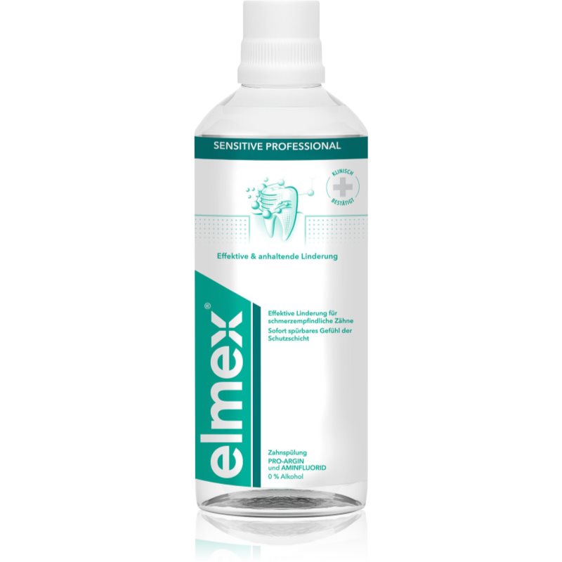 Elmex Sensitive Professional Pro-Argin ústní voda pro citlivé zuby 400 ml