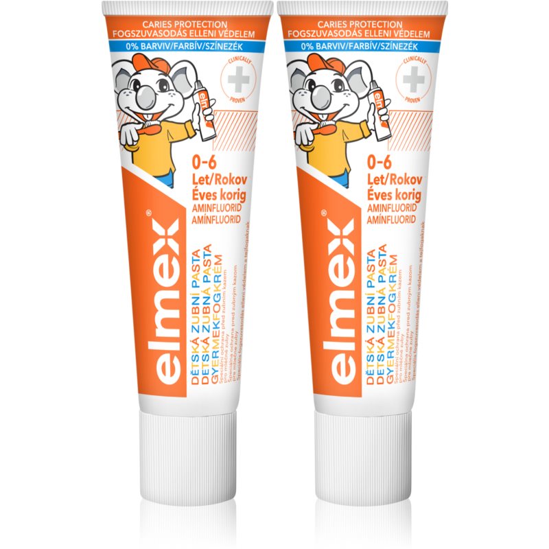 Elmex Caries Protection Kids зубна паста для дітей 2 X 50 мл