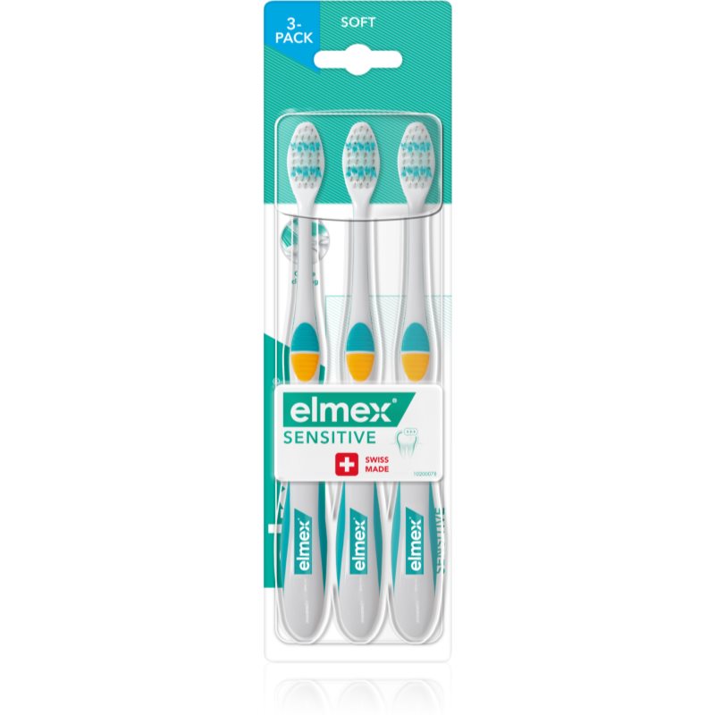 Elmex Sensitive soft toothbrushes 3 pc
