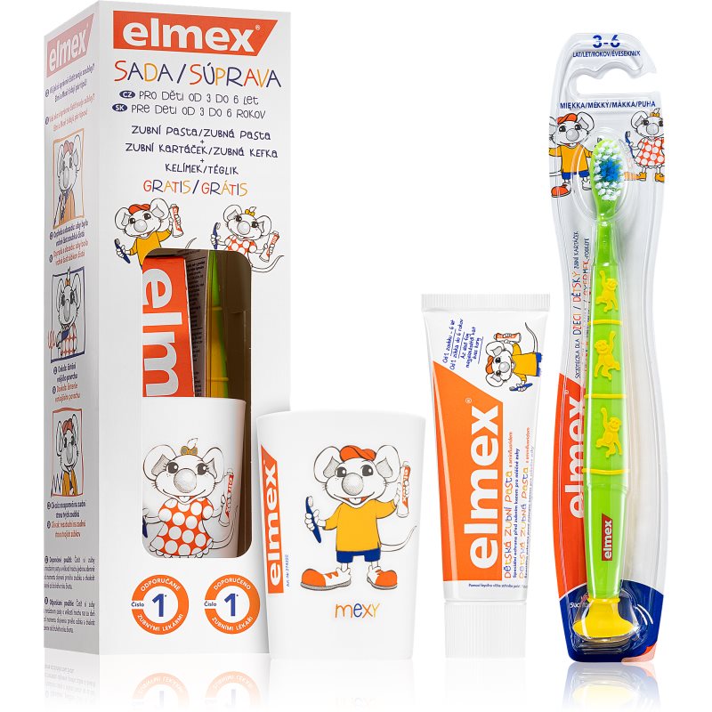 

Elmex Kids 3-6 Years стоматологічний набір (для дітей)