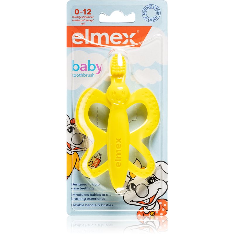 Elmex Baby zubná kefka pre deti 0 – 12 mesiacov 1 ks