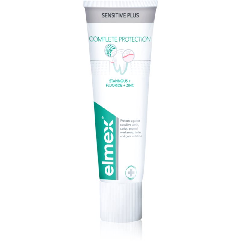Elmex Sensitive Plus Complete Protection stiprinamoji dantų pasta 75 ml