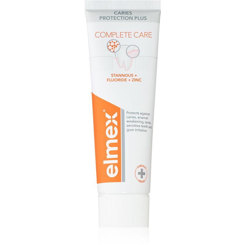 Elmex Caries Protection Complete Care Refreshing Toothpaste For Complete Tooth Protection 75 Ml