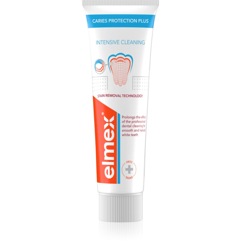 elmex® Zubní pasta Caries Plus Intensive Cleaning 50 ml