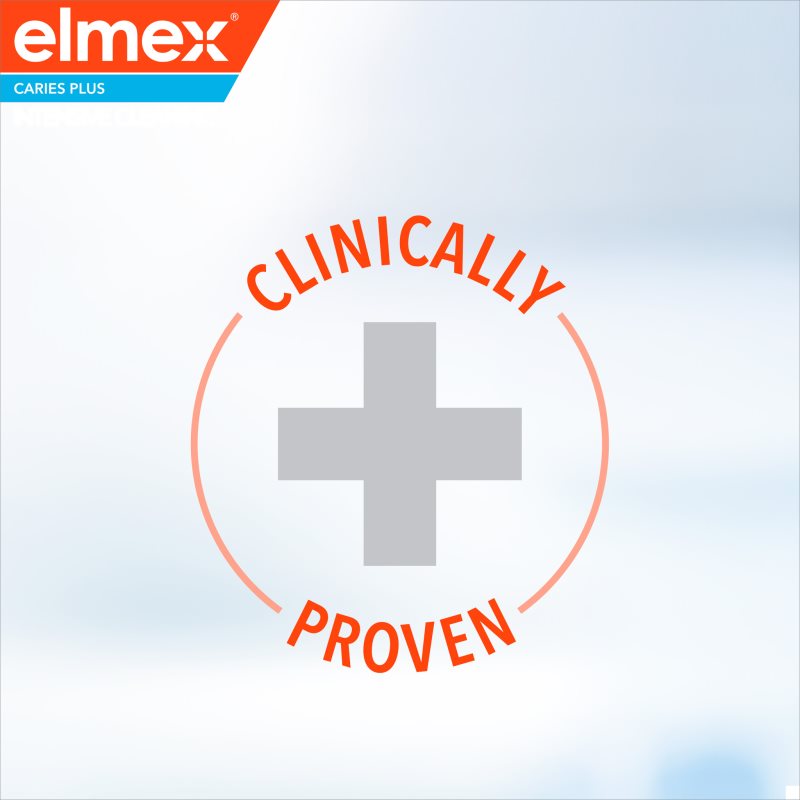 Elmex Caries Plus Intensive Cleaning bieliaca zubná pasta pre kompletnú starostlivosť 50 ml (obrázok 3)