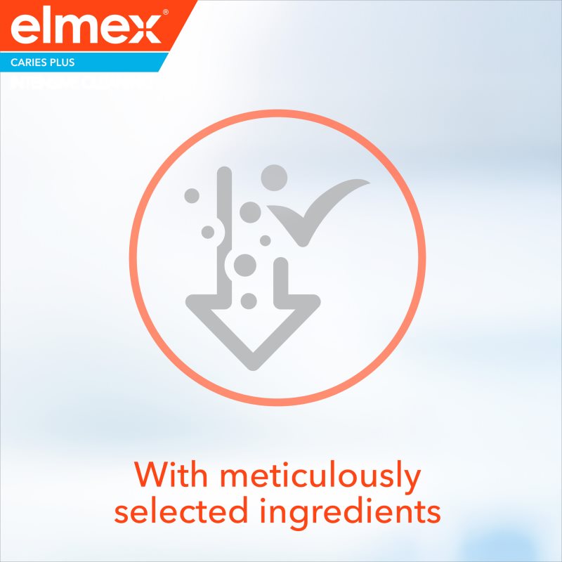 Elmex Caries Plus Intensive Cleaning bieliaca zubná pasta pre kompletnú starostlivosť 50 ml (obrázok 6)