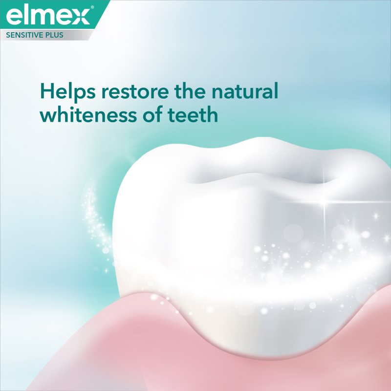 Elmex Sensitivity + Gum Strenght Whitening zubná pasta pre citlivé zuby 75 ml (obrázok 7)