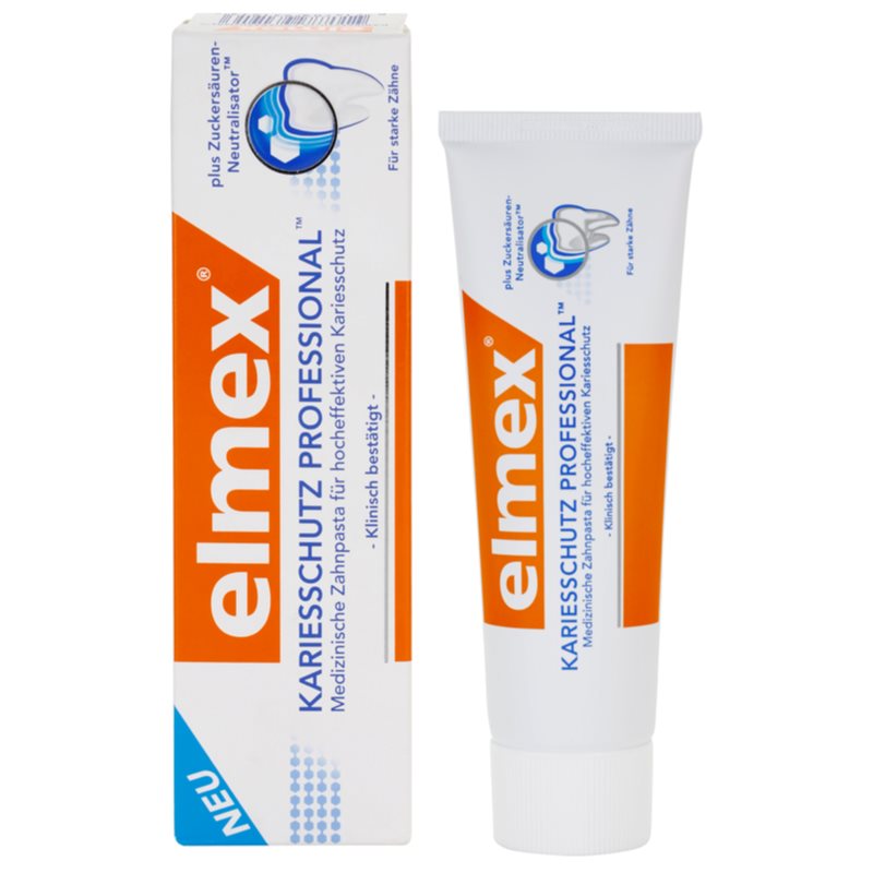 

Elmex Caries Protection зубна паста високоефективний захист від зубного карієсу