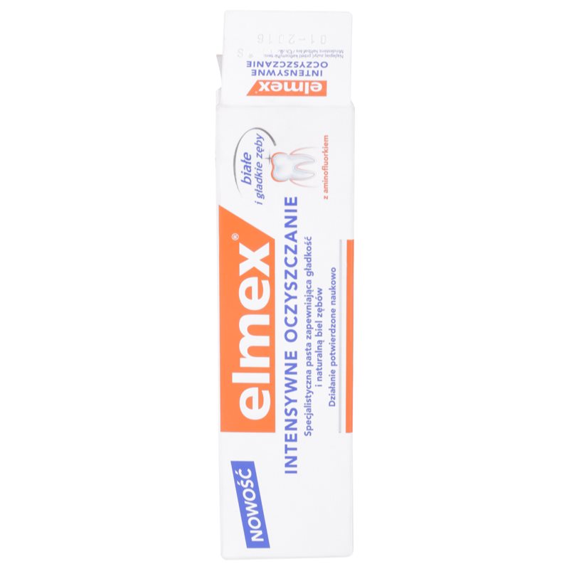 

Elmex Intensive Cleaning зубна паста для гладкої та білосніжної емалі зубів