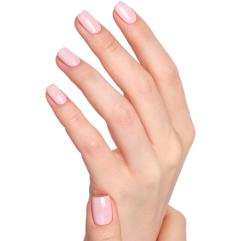 Emi E.MiLac Gel Effect Ultra Strong лак для нігтів з гелевим ефектом без використання UV/LED-лампи відтінок Misty Pink #002 9 мл