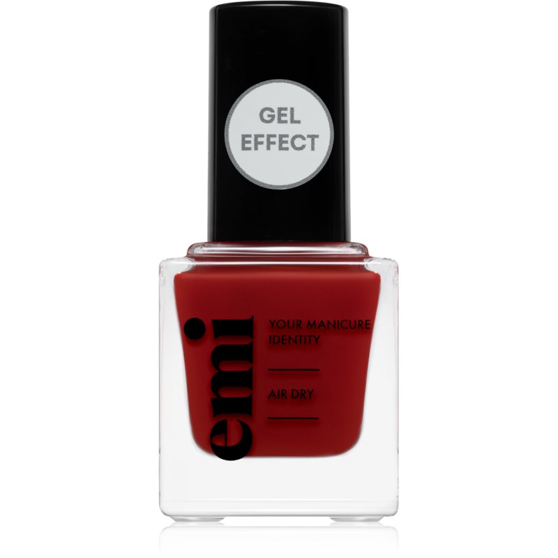emi E.MiLac Gel Effect Ultra Strong gel-effect nail polish without the use of a UV/LED lamp shade Lo