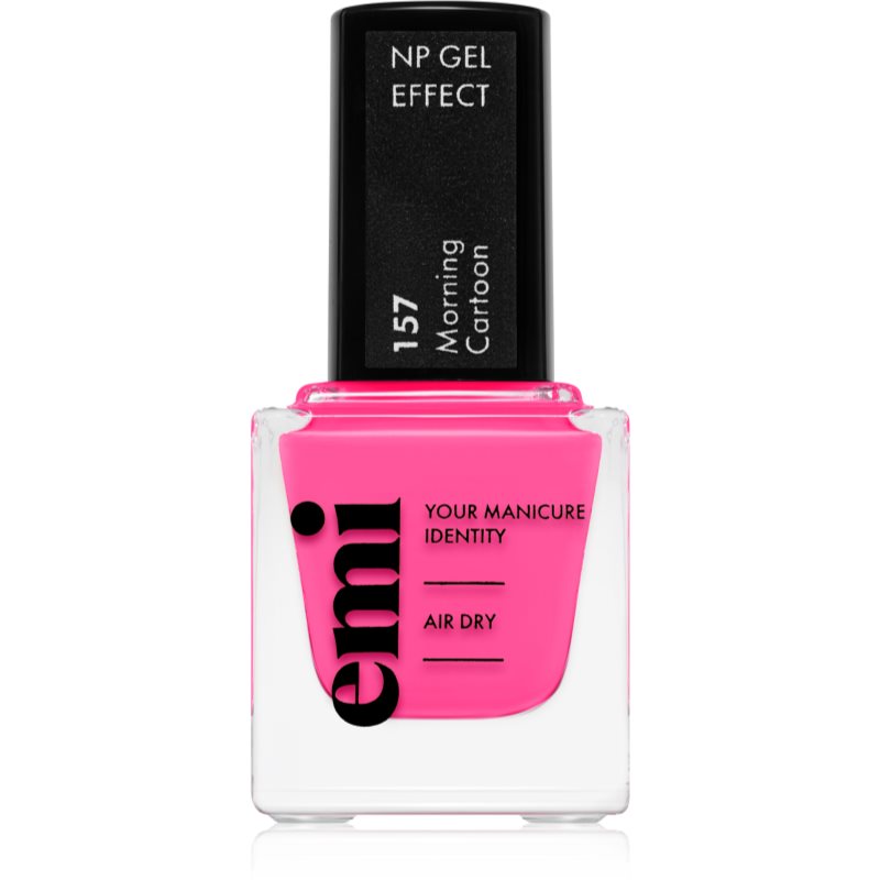 Emi E.MiLac Gel Effect Ultra Strong Gel-effect Nail Polish Without The Use Of A UV/LED Lamp Shade Morning Cartoon #157 9 Ml