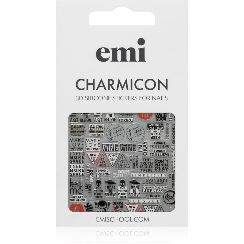 Emi Charmicon Street Art Nail Stickers 3D #141 1 Pc