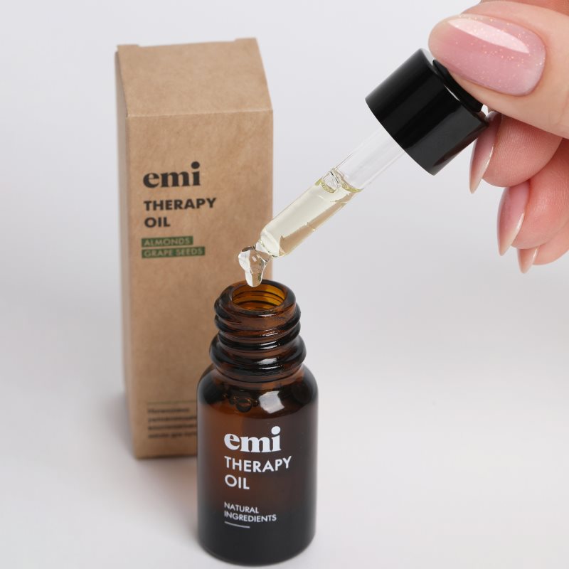 Emi Therapy Oil відновлююча олійка з розгладжуючим ефектом для нігтів 10 мл