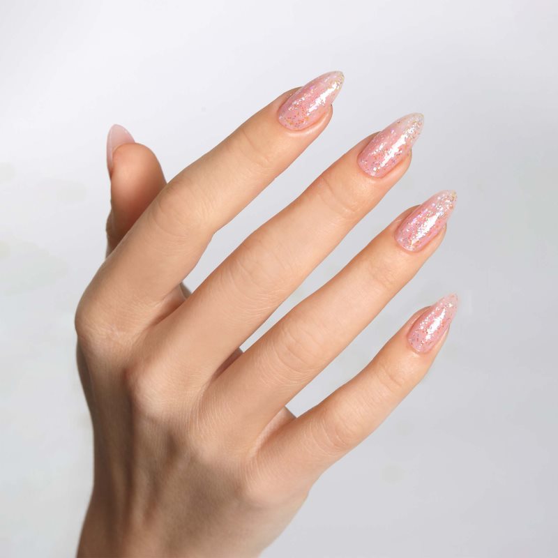 Emi E.MiLac Gel Effect Ultra Strong Gel-effect Nail Polish Without The Use Of A UV/LED Lamp Shade Let It Snow! #133 9 Ml
