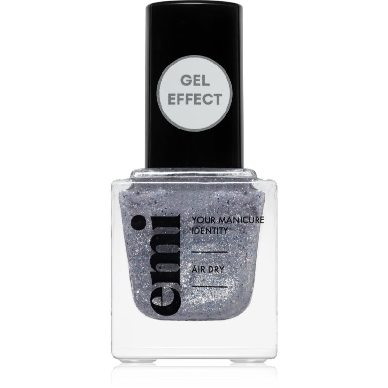 Emi E.MiLac Gel Effect Ultra Strong Gel-effect Nail Polish Without The Use Of A UV/LED Lamp Shade Serpentin #134 9 Ml