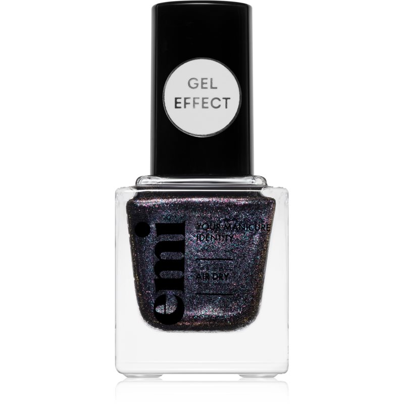 Emi E.MiLac Gel Effect Ultra Strong Gel-effect Nail Polish Without The Use Of A UV/LED Lamp Shade X-mas Cracker #136 9 Ml