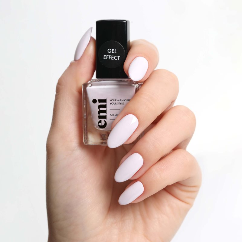 Emi E.MiLac Gel Effect Ultra Strong Gel-effect Nail Polish Without The Use Of A UV/LED Lamp Shade Athens #140 9 Ml