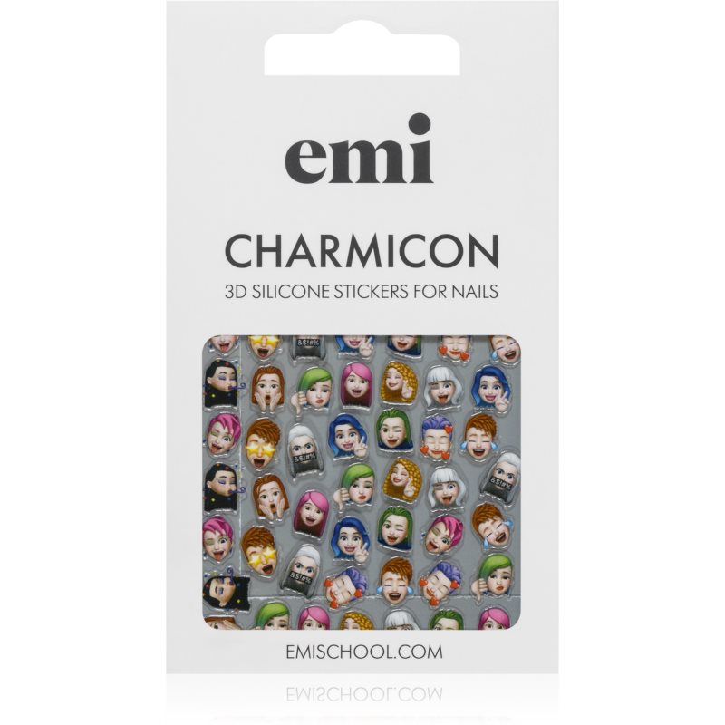 emi Charmicon Emoji klistermärken för naglar 3D #203 1 st. female