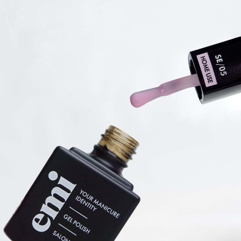 Emi E.Milac Salon Effect Gel Nail Polish For UV/LED Hardening Multiple Shades #05 9 Ml