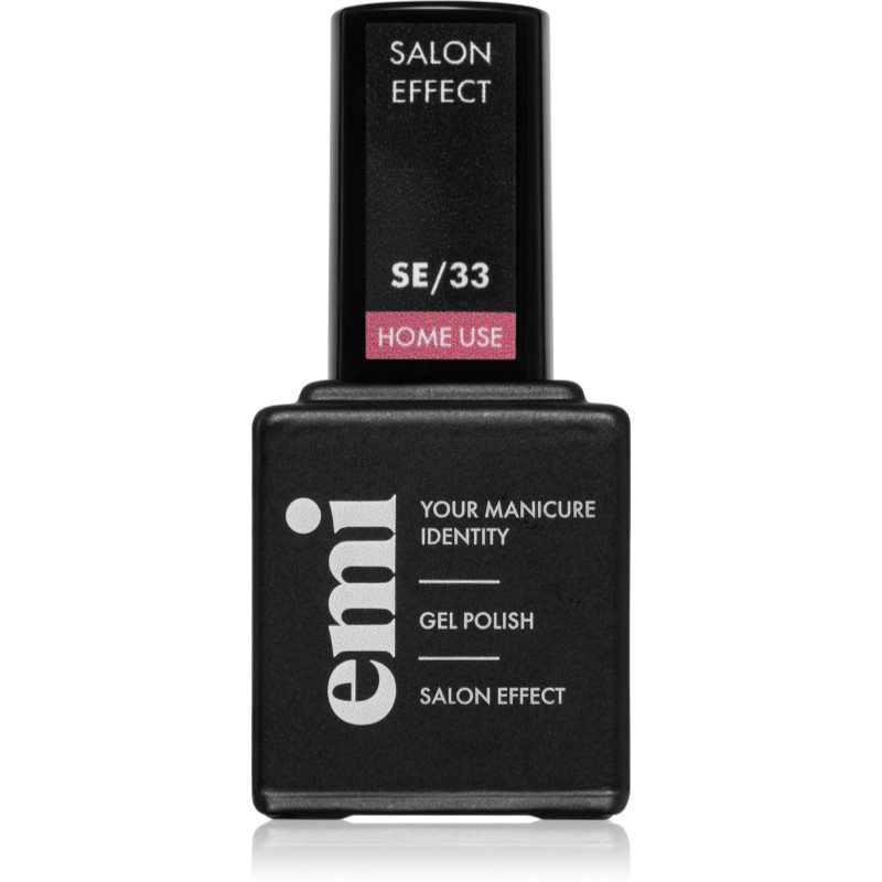 Emi E.Milac Salon Effect гелевий лак для нігтів з використанням УФ/ЛЕД лампи кілька відтінків #33 9 мл