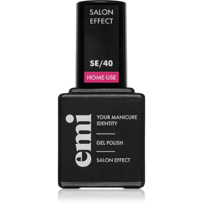 Emi E.Milac Salon Effect гелевий лак для нігтів з використанням УФ/ЛЕД лампи кілька відтінків #40 9 мл