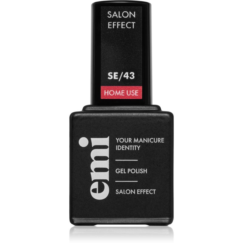 Emi E.Milac Salon Effect гелевий лак для нігтів з використанням УФ/ЛЕД лампи кілька відтінків #43 9 мл
