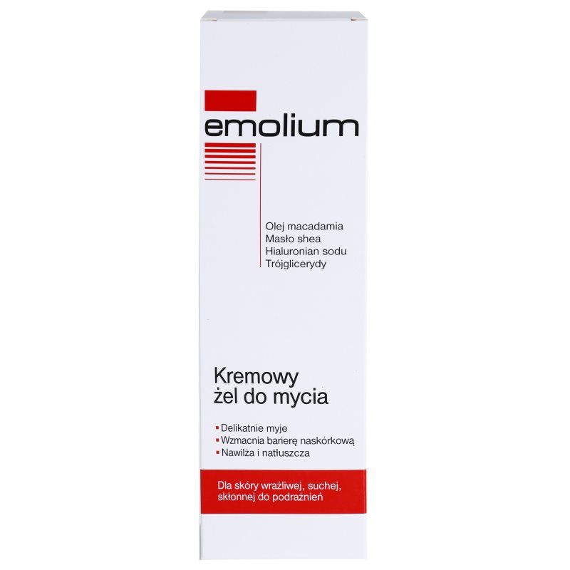 

Emolium Wash & Bath кремовий гель для душу для сухої та чутливої шкіри