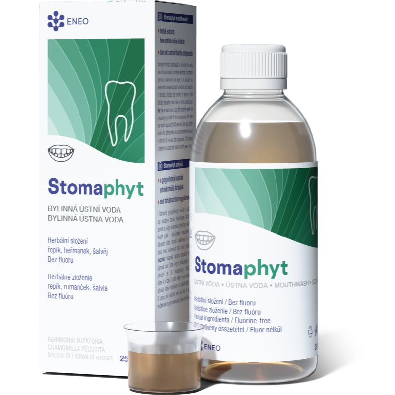 ENEO Stomaphyt bylinná ústní voda bez fluoridu 250 ml