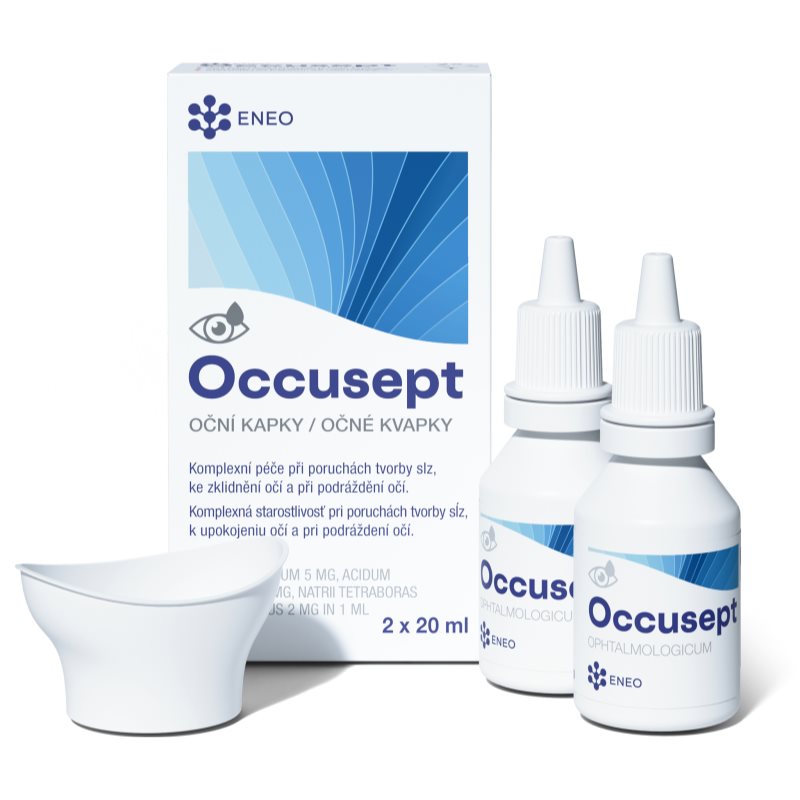 ENEO Occusept Aqua očné kvapky 2x20 ml