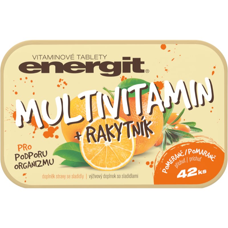 Energit Multivitamín + rakytník tablety s multivitamínovým komplexom 42 tbl kúpite na Notino.sk