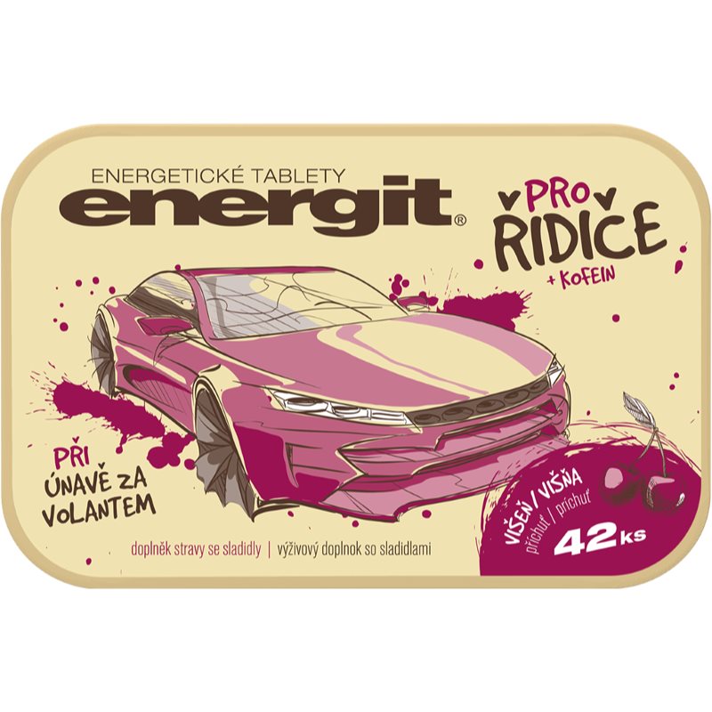 Energit Pre vodičov tablety na udržanie energie a kognitívnej výkonnosti 42 tbl kúpite na Notino.sk