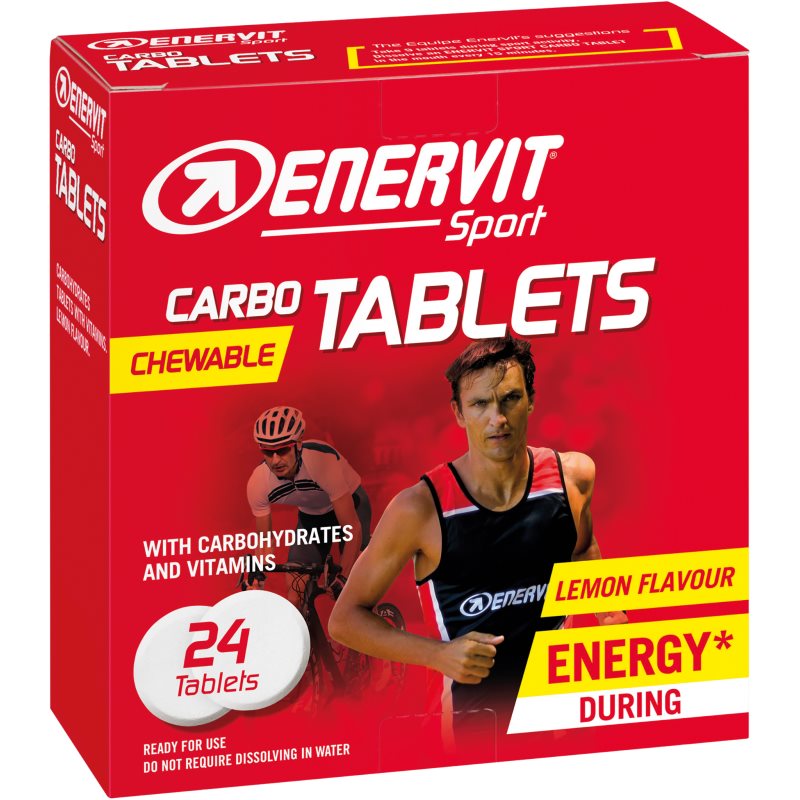 Enervit Enervit Carbo Tablets 24 tablet - citron koupíte na Notino.cz