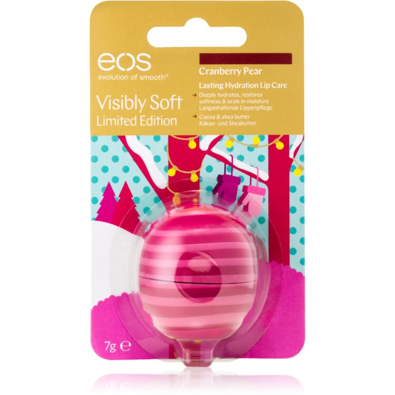 

EOS Visibly Soft Cranberry Pear зволожуючий бальзам для губ