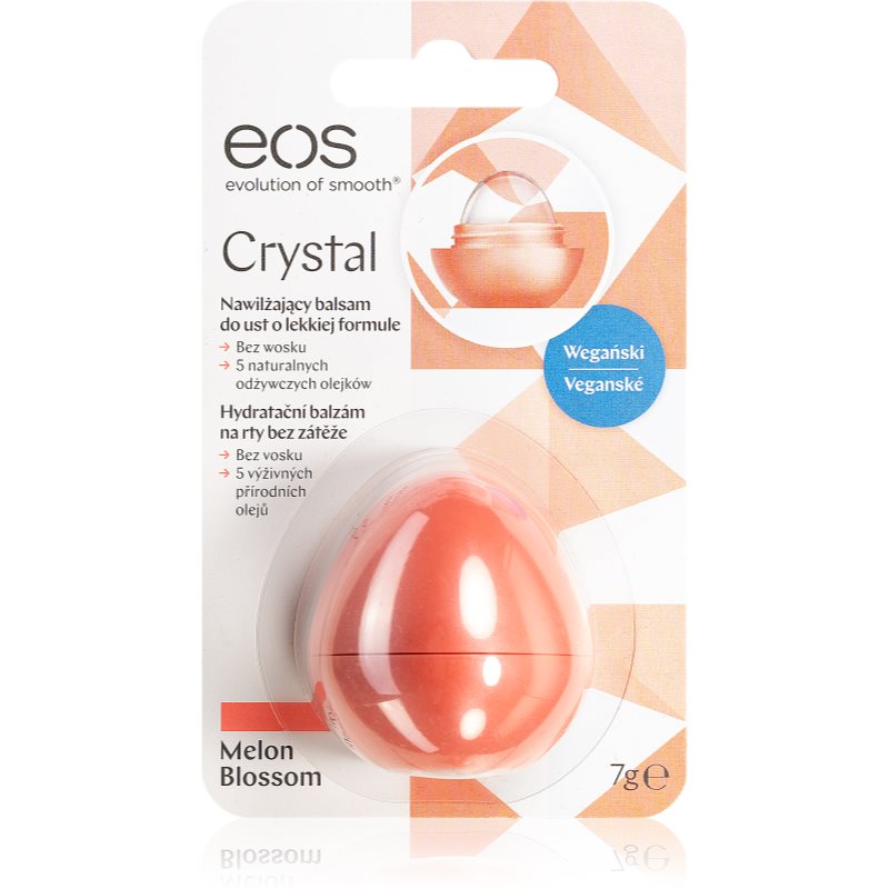 EOS Crystal Melon Blossom hydratačný balzam na pery 7 g