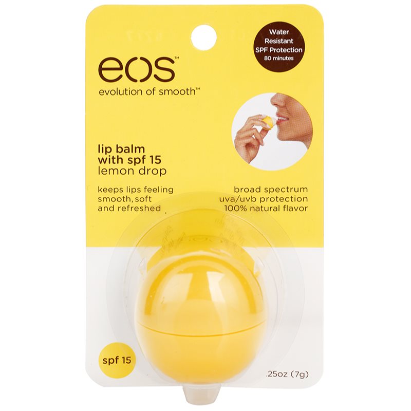 

EOS Lemon Drop бальзам для губ SPF 15