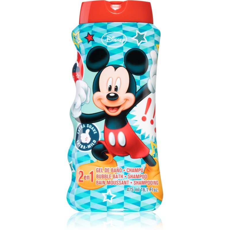 Disney Mickey Mouse Shampoo and Shower Gel tusoló- és fürdőgél gyermekeknek 475 ml